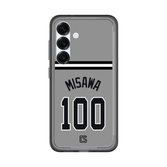 スリムプロテクションプレミアムケース［ 読売ジャイアンツ - #100 MISAWA - ビジター ］