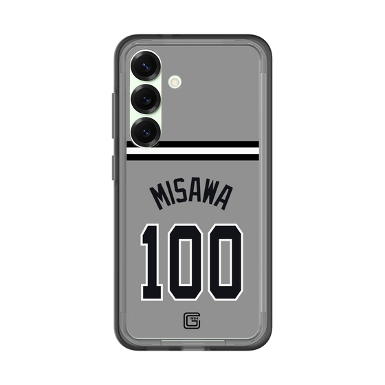 スリムプロテクションプレミアムケース［ 読売ジャイアンツ - #100 MISAWA - ビジター ］