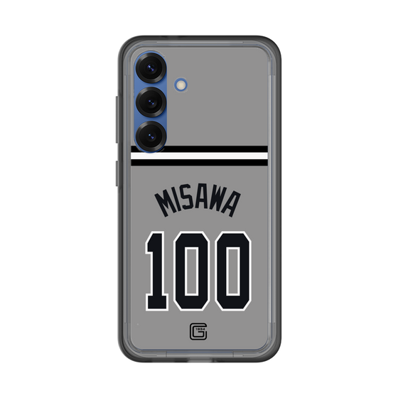 スリムプロテクションプレミアムケース［ 読売ジャイアンツ - #100 MISAWA - ビジター ］