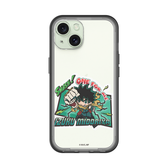 スリムプロテクションプレミアムケース［ 僕のヒーローアカデミア - ミニキャラ - 緑谷 出久 ］