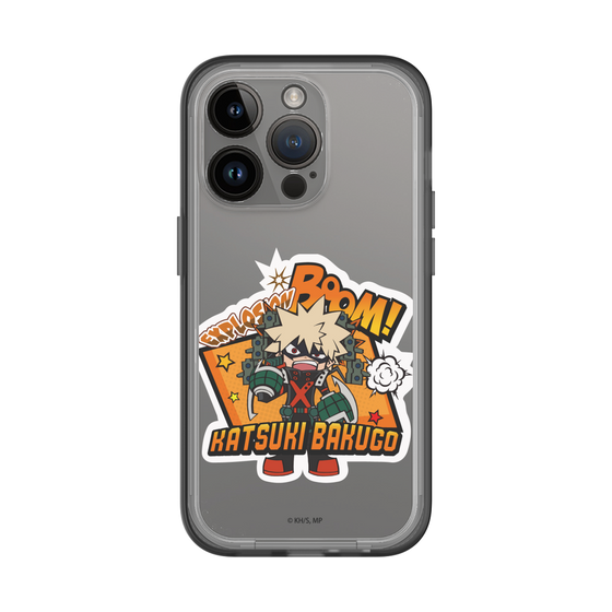 スリムプロテクションプレミアムケース［ 僕のヒーローアカデミア - ミニキャラ - 爆豪 勝己 ］