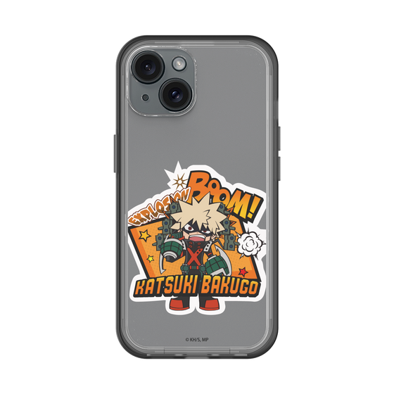 スリムプロテクションプレミアムケース［ 僕のヒーローアカデミア - ミニキャラ - 爆豪 勝己 ］