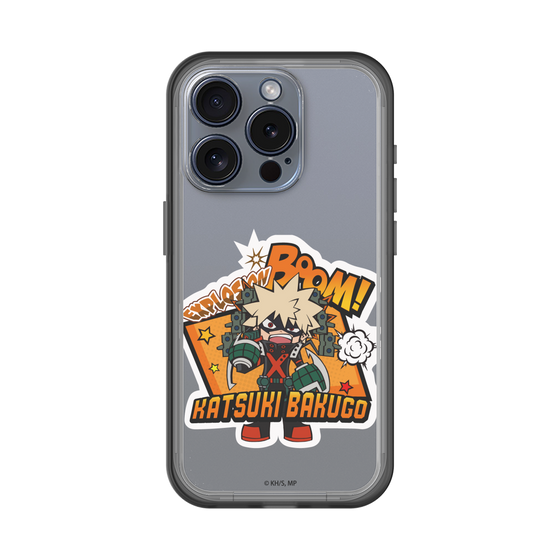 スリムプロテクションプレミアムケース［ 僕のヒーローアカデミア - ミニキャラ - 爆豪 勝己 ］