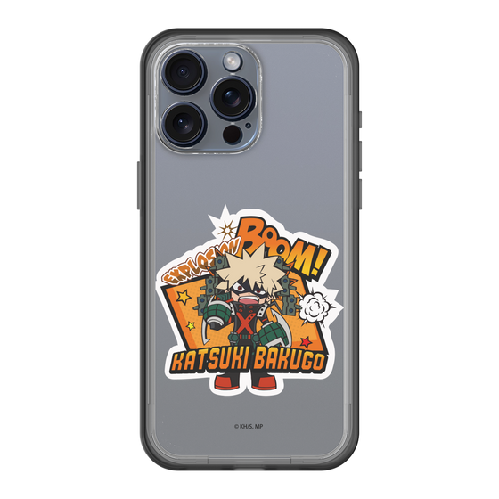 スリムプロテクションプレミアムケース［ 僕のヒーローアカデミア - ミニキャラ - 爆豪 勝己 ］