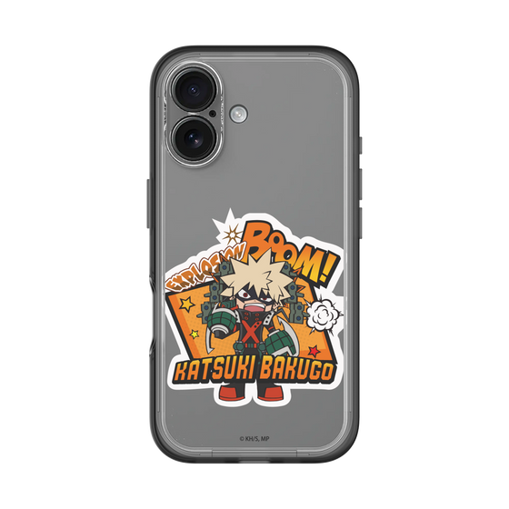スリムプロテクションプレミアムケース［ 僕のヒーローアカデミア - ミニキャラ - 爆豪 勝己 ］