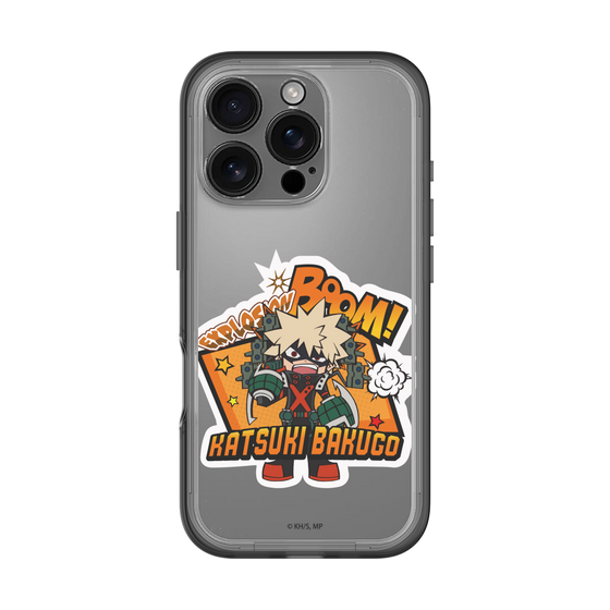 スリムプロテクションプレミアムケース［ 僕のヒーローアカデミア - ミニキャラ - 爆豪 勝己 ］