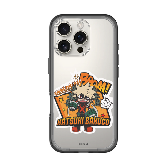 スリムプロテクションプレミアムケース［ 僕のヒーローアカデミア - ミニキャラ - 爆豪 勝己 ］