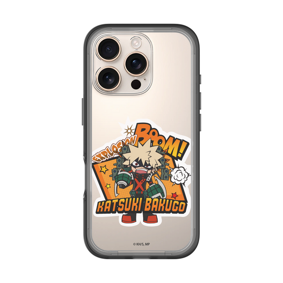 スリムプロテクションプレミアムケース［ 僕のヒーローアカデミア - ミニキャラ - 爆豪 勝己 ］