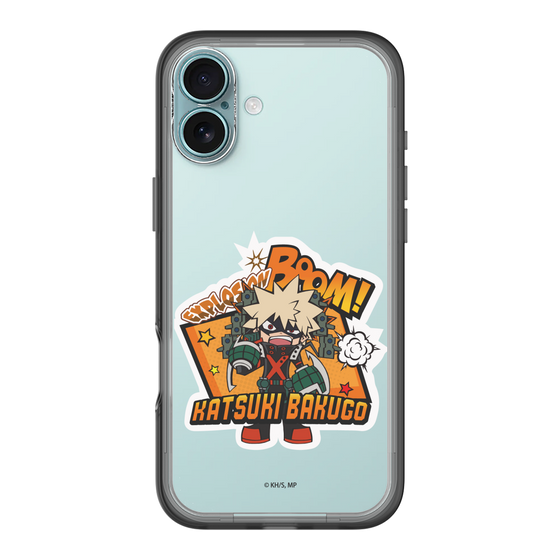 スリムプロテクションプレミアムケース［ 僕のヒーローアカデミア - ミニキャラ - 爆豪 勝己 ］
