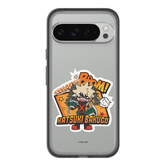 スリムプロテクションプレミアムケース［ 僕のヒーローアカデミア - ミニキャラ - 爆豪 勝己 ］