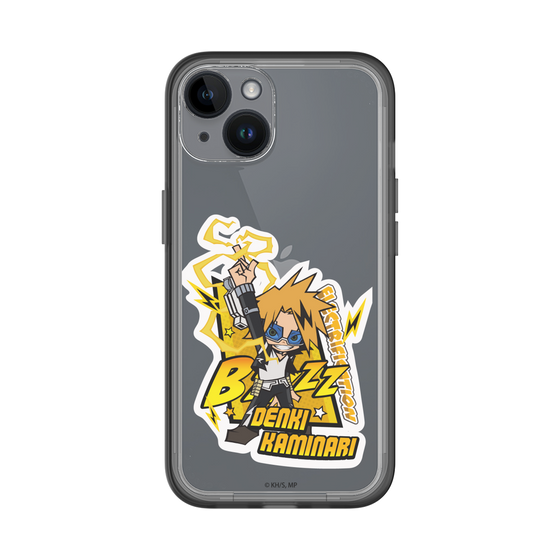 スリムプロテクションプレミアムケース［ 僕のヒーローアカデミア - ミニキャラ - 上鳴 電気 ］