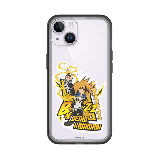 スリムプロテクションプレミアムケース［ 僕のヒーローアカデミア - ミニキャラ - 上鳴 電気 ］