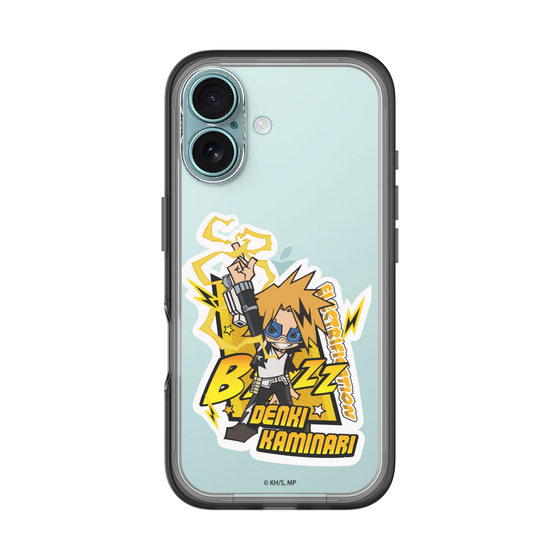 スリムプロテクションプレミアムケース［ 僕のヒーローアカデミア - ミニキャラ - 上鳴 電気 ］