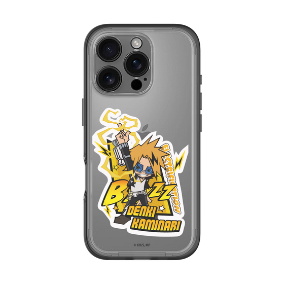 スリムプロテクションプレミアムケース［ 僕のヒーローアカデミア - ミニキャラ - 上鳴 電気 ］