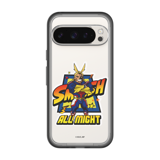 スリムプロテクションプレミアムケース［ 僕のヒーローアカデミア - ミニキャラ - オールマイト ］