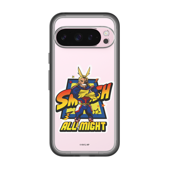 スリムプロテクションプレミアムケース［ 僕のヒーローアカデミア - ミニキャラ - オールマイト ］