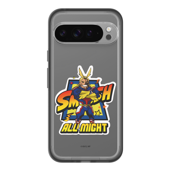 スリムプロテクションプレミアムケース［ 僕のヒーローアカデミア - ミニキャラ - オールマイト ］