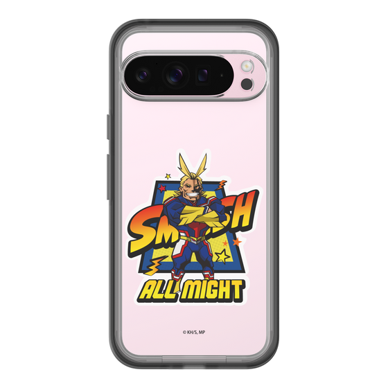 スリムプロテクションプレミアムケース［ 僕のヒーローアカデミア - ミニキャラ - オールマイト ］