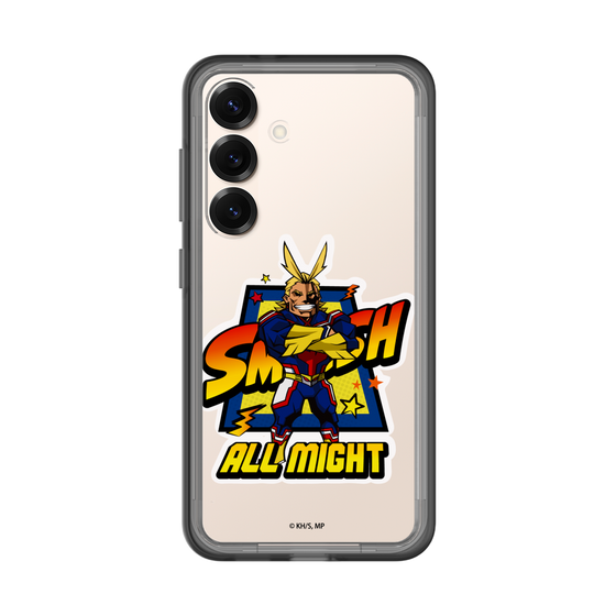 スリムプロテクションプレミアムケース［ 僕のヒーローアカデミア - ミニキャラ - オールマイト ］