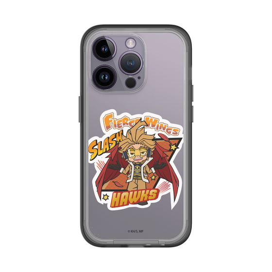 スリムプロテクションプレミアムケース［ 僕のヒーローアカデミア - ミニキャラ - ホークス ］