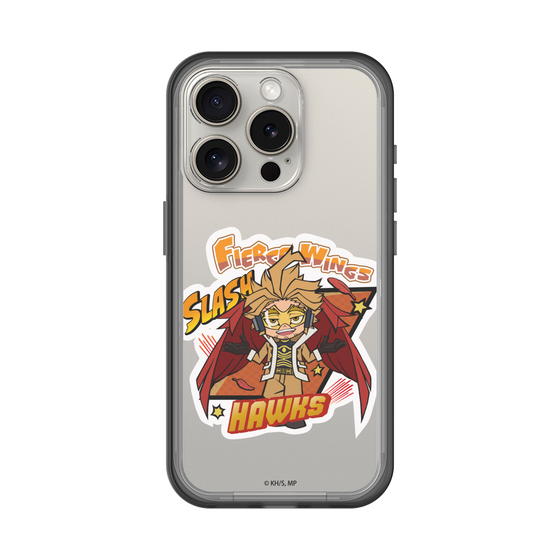 スリムプロテクションプレミアムケース［ 僕のヒーローアカデミア - ミニキャラ - ホークス ］