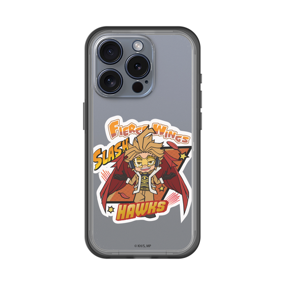 スリムプロテクションプレミアムケース［ 僕のヒーローアカデミア - ミニキャラ - ホークス ］