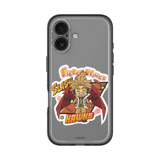 スリムプロテクションプレミアムケース［ 僕のヒーローアカデミア - ミニキャラ - ホークス ］