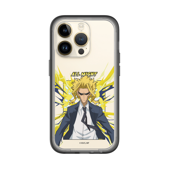 スリムプロテクションプレミアムケース［ 僕のヒーローアカデミア - ポップ -オールマイト ］