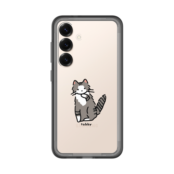スリムプロテクションプレミアムケース［ オリジナル - CASEPLAYネコ - tabby ］