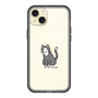 スリムプロテクションプレミアムケース［ オリジナル - CASEPLAYネコ - tuxedo ］