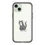 スリムプロテクションプレミアムケース［ オリジナル - CASEPLAYネコ - tuxedo ］