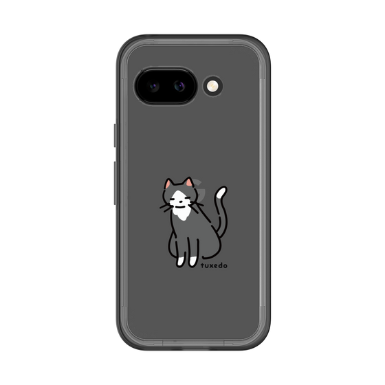スリムプロテクションプレミアムケース［ オリジナル - CASEPLAYネコ - tuxedo ］