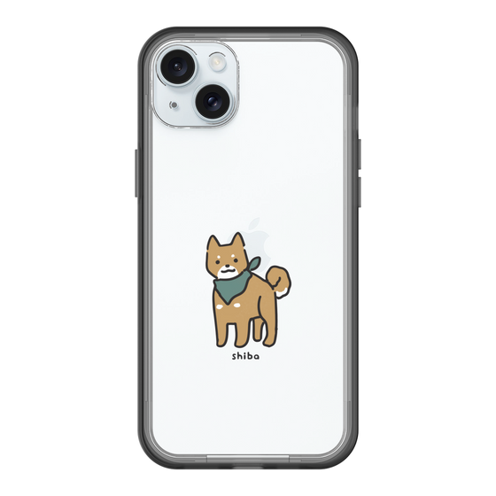 スリムプロテクションプレミアムケース［ オリジナル - CASEPLAYイヌ - shiba ］