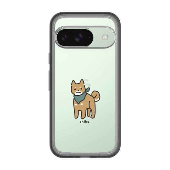 スリムプロテクションプレミアムケース［ オリジナル - CASEPLAYイヌ - shiba ］