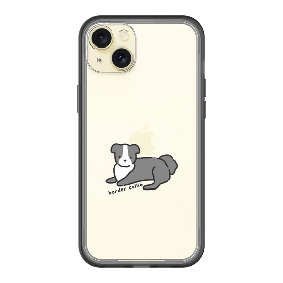 スリムプロテクションプレミアムケース［ オリジナル - CASEPLAYイヌ - border collie ］