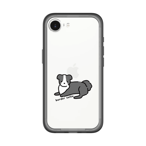 スリムプロテクションプレミアムケース［ オリジナル - CASEPLAYイヌ - border collie ］