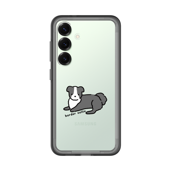 スリムプロテクションプレミアムケース［ オリジナル - CASEPLAYイヌ - border collie ］