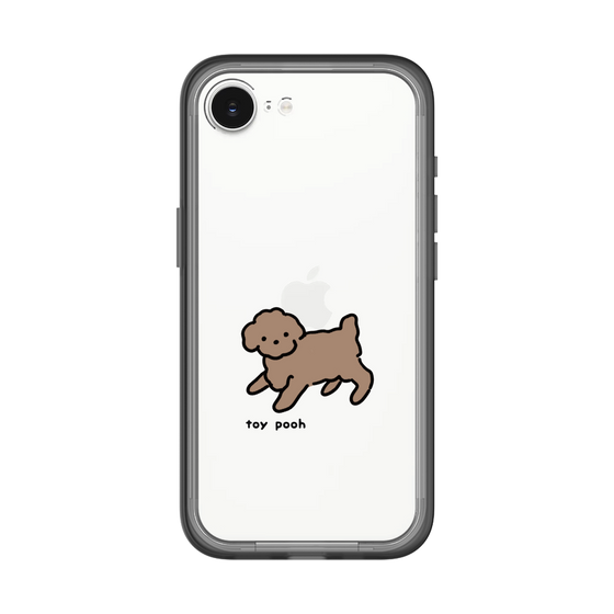 スリムプロテクションプレミアムケース［ オリジナル - CASEPLAYイヌ - toy pooh ］