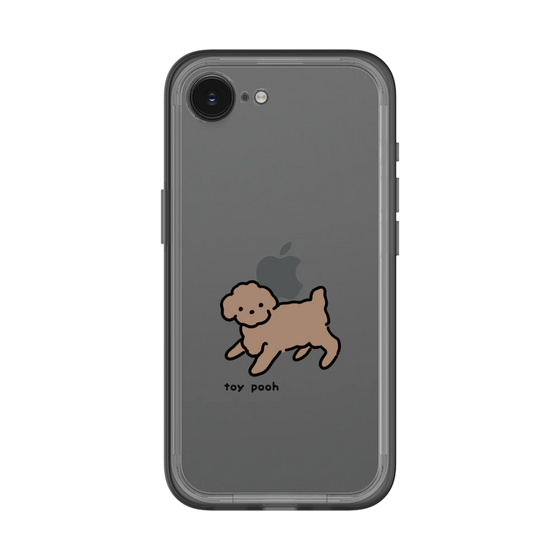 スリムプロテクションプレミアムケース［ オリジナル - CASEPLAYイヌ - toy pooh ］