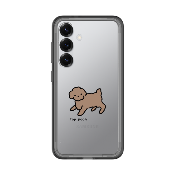 スリムプロテクションプレミアムケース［ オリジナル - CASEPLAYイヌ - toy pooh ］