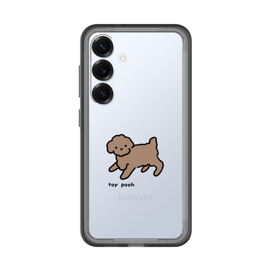 スリムプロテクションプレミアムケース［ オリジナル - CASEPLAYイヌ - toy pooh ］