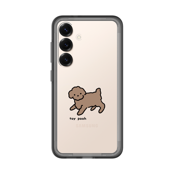 スリムプロテクションプレミアムケース［ オリジナル - CASEPLAYイヌ - toy pooh ］