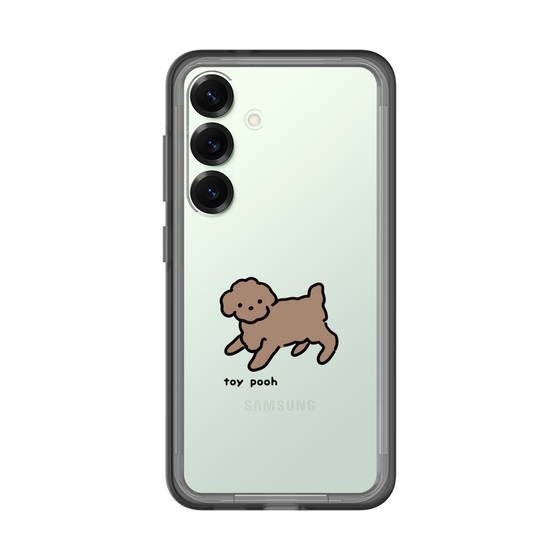 スリムプロテクションプレミアムケース［ オリジナル - CASEPLAYイヌ - toy pooh ］