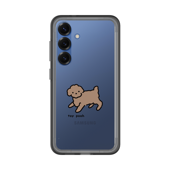 スリムプロテクションプレミアムケース［ オリジナル - CASEPLAYイヌ - toy pooh ］
