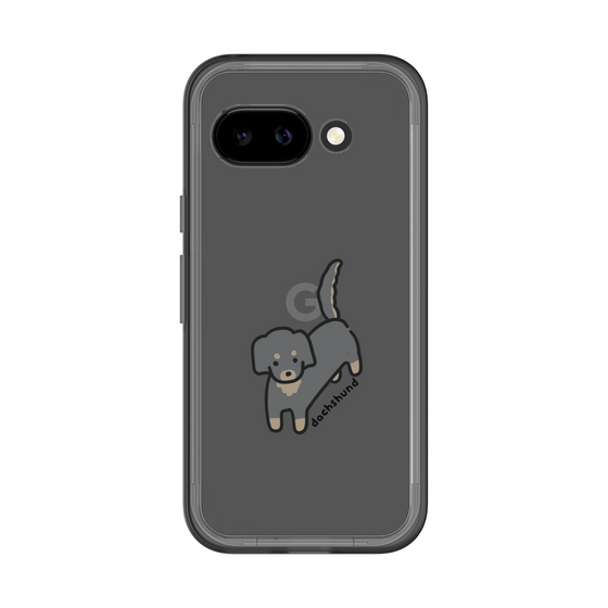 スリムプロテクションプレミアムケース［ オリジナル - CASEPLAYイヌ - dachsund ］