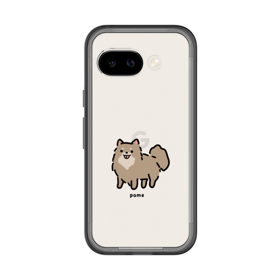 スリムプロテクションプレミアムケース［ オリジナル - CASEPLAYイヌ - pome ］