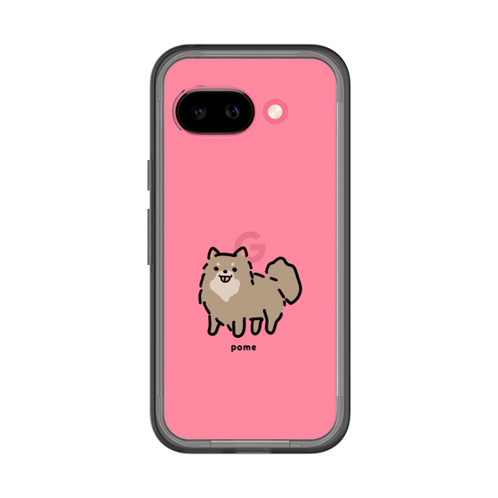 スリムプロテクションプレミアムケース［ オリジナル - CASEPLAYイヌ - pome ］