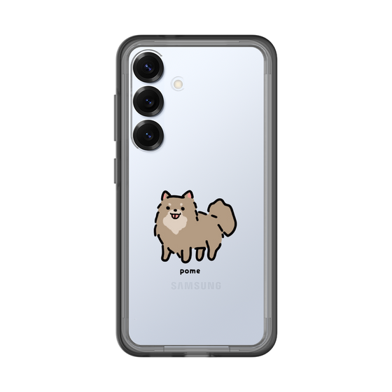 スリムプロテクションプレミアムケース［ オリジナル - CASEPLAYイヌ - pome ］