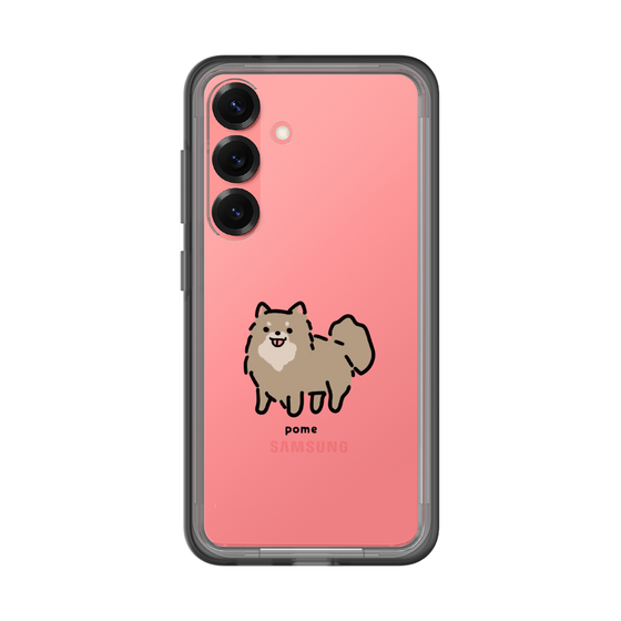 スリムプロテクションプレミアムケース［ オリジナル - CASEPLAYイヌ - pome ］