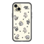 スリムプロテクションプレミアムケース［ オリジナル - CASEPLAYネコ総柄 - color ］